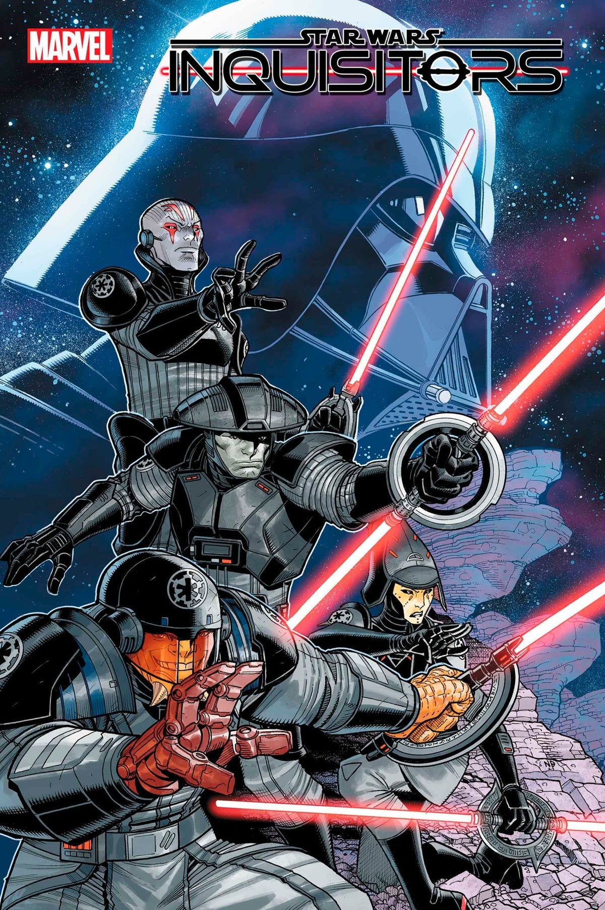 Star Wars Inquisitors #1 A Nick Brawshaw SIGNED Rodney Barnes (07/03/2024) Marvel