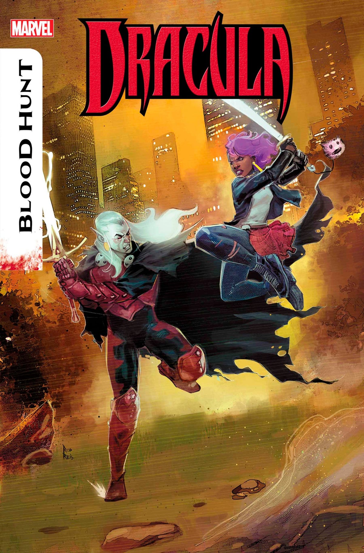 Dracula Blood Hunt #3 A Rod Reis Danny Lore [Bh] (07/17/2024) Marvel