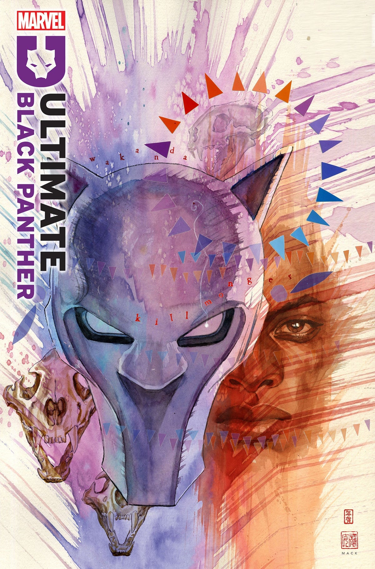 Ultimate Black Panther #6 D 1:25 David Mack Variant (07/24/2024) Marvel