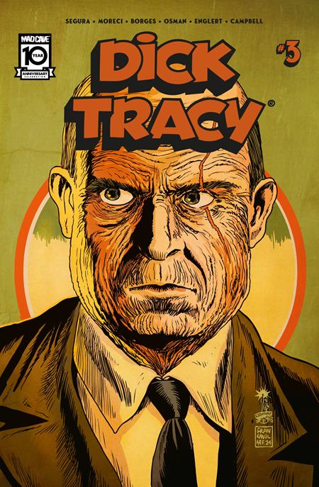Dick Tracy #3 C 1:10 Francesco Francavilla Variant (07/24/2024) Mad Cave