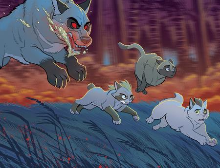 Feral #5 C 1:10 Tony Fleecs & Trish Forstner Virgin Wraparound Variant (07/24/2024) Image