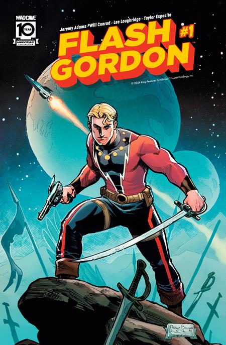 Flash Gordon #1 C Reilly Brown Variant (07/24/2024) Mad Cave