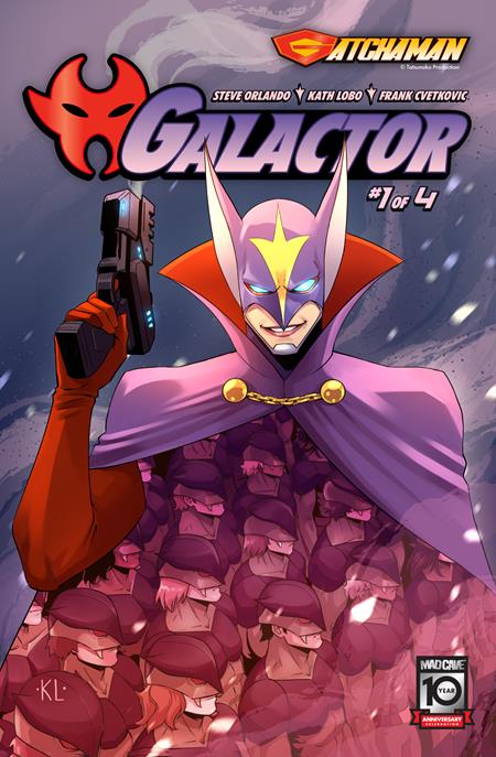 Gatchaman Galactor #1 (Of 4) A Kath Lobo (07/10/2024) Mad Cave