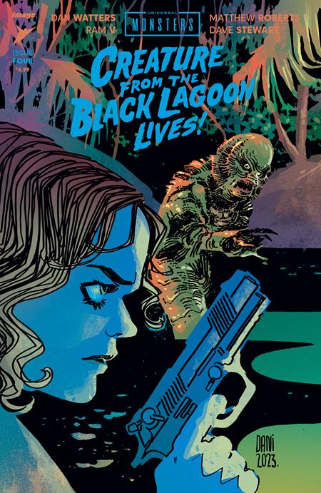 Universal Monsters Creature From The Black Lagoon Lives! #4 (Of 4) C 1:10 Dani Connecting Va (07/24/2024) Image