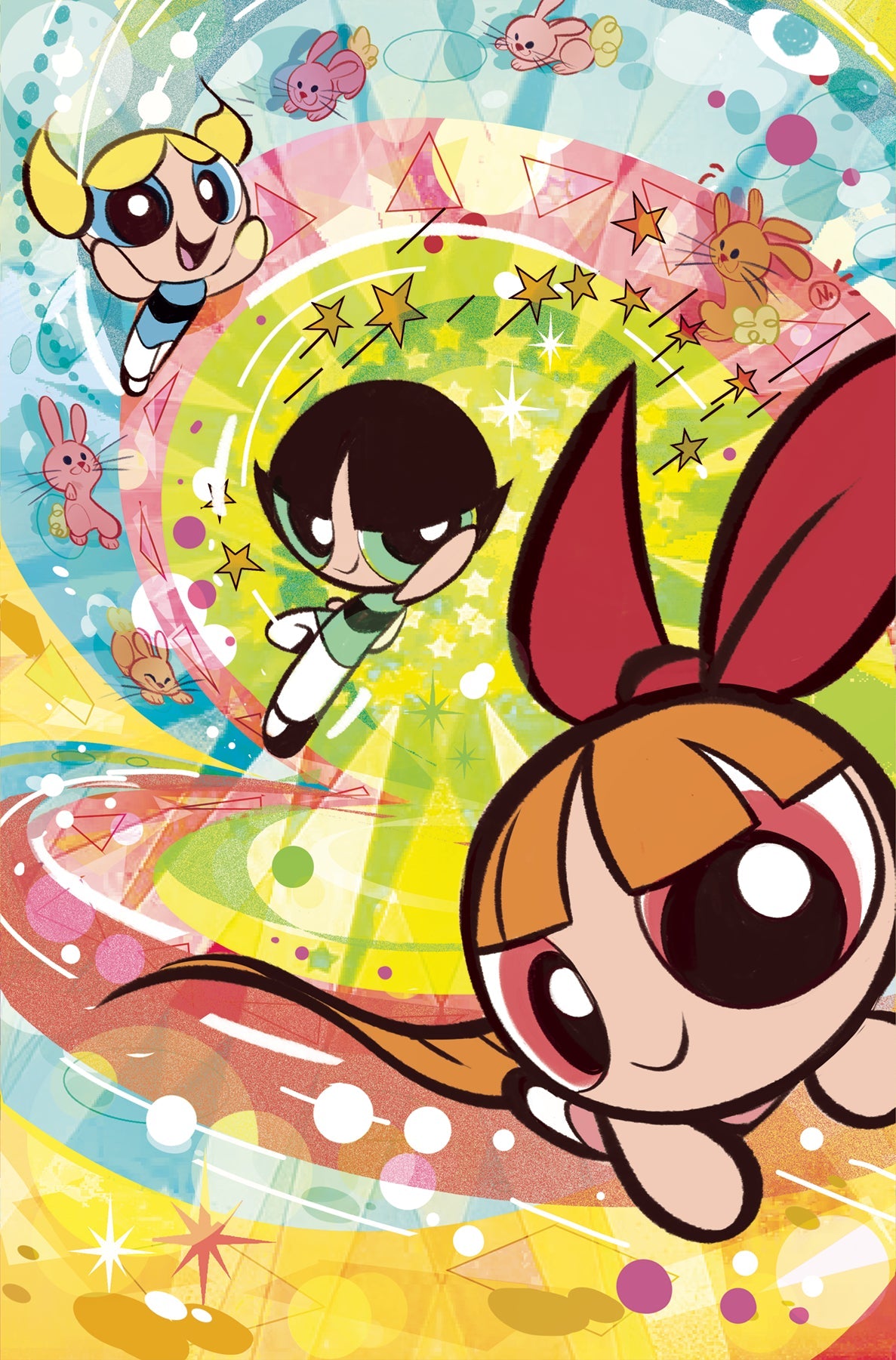 Powerpuff Girls #1 O 1:20 Nicoletta Baldari Foil Virgin Variant (07/17/2024) Dynamite