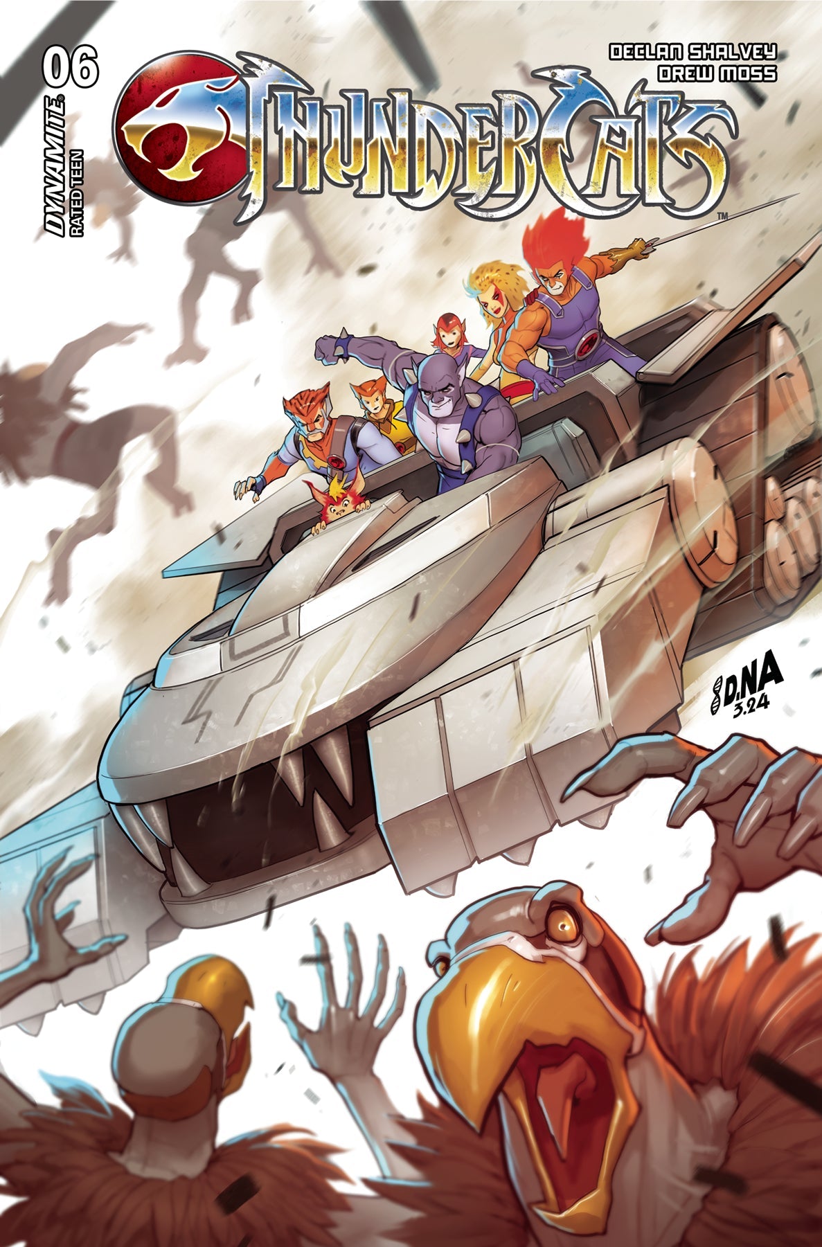 Thundercats #6 M 1:10 David Nakayama Foil Variant (07/17/2024) Dynamite