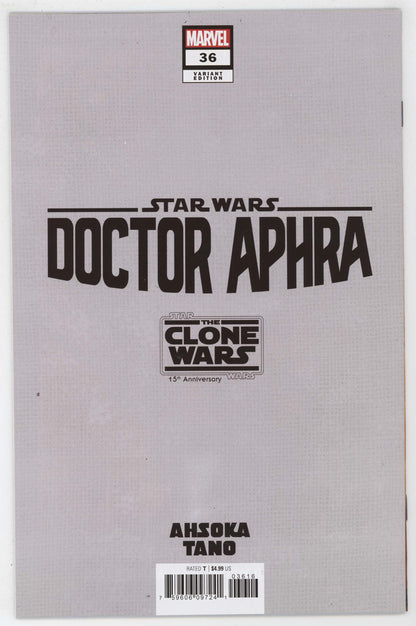 Star Wars Doctor Aphra 36 Marvel 2023 NM- 9.2 EM Gist Ahsoka Tano Virgin Variant