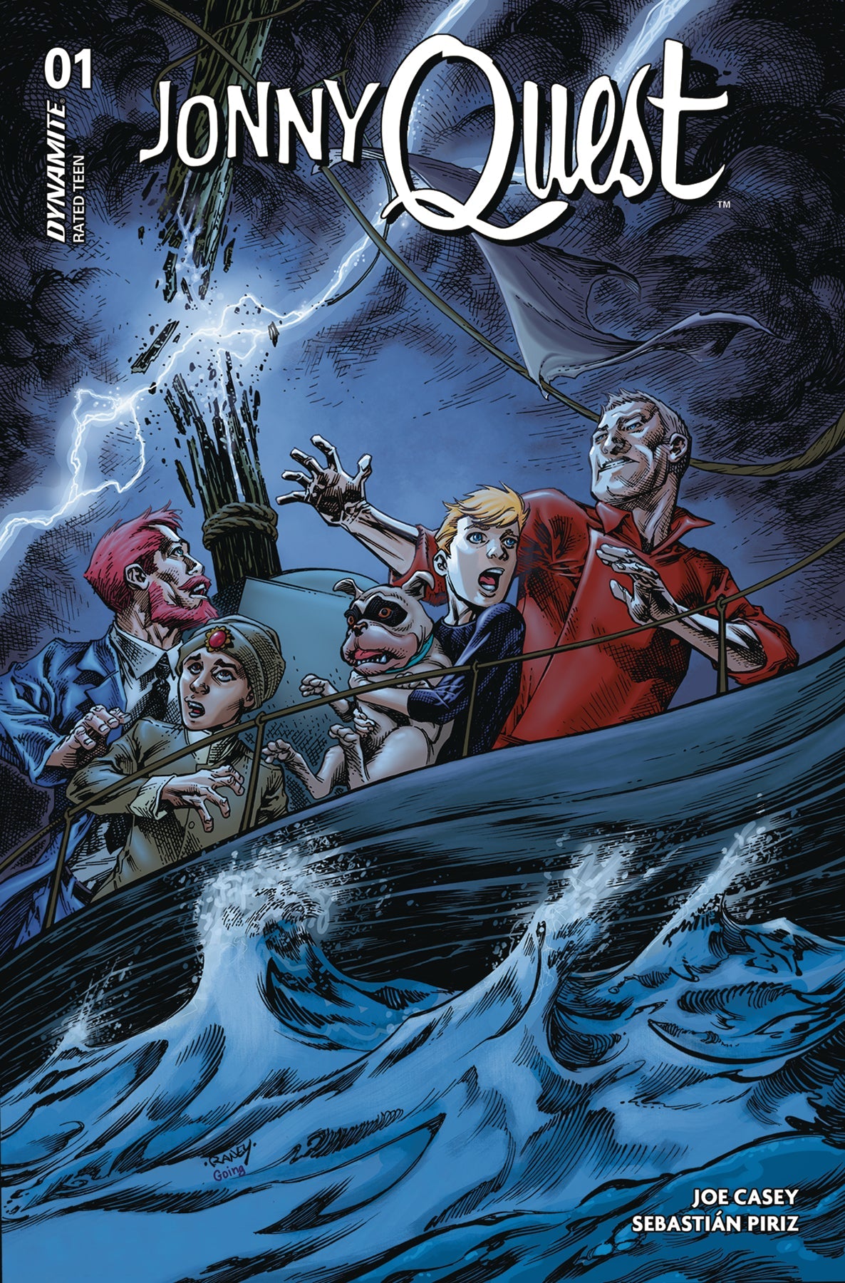 Jonny Quest #1 Q 1:15 Tom Raney Foil Variant (08/14/2024) Dynamite