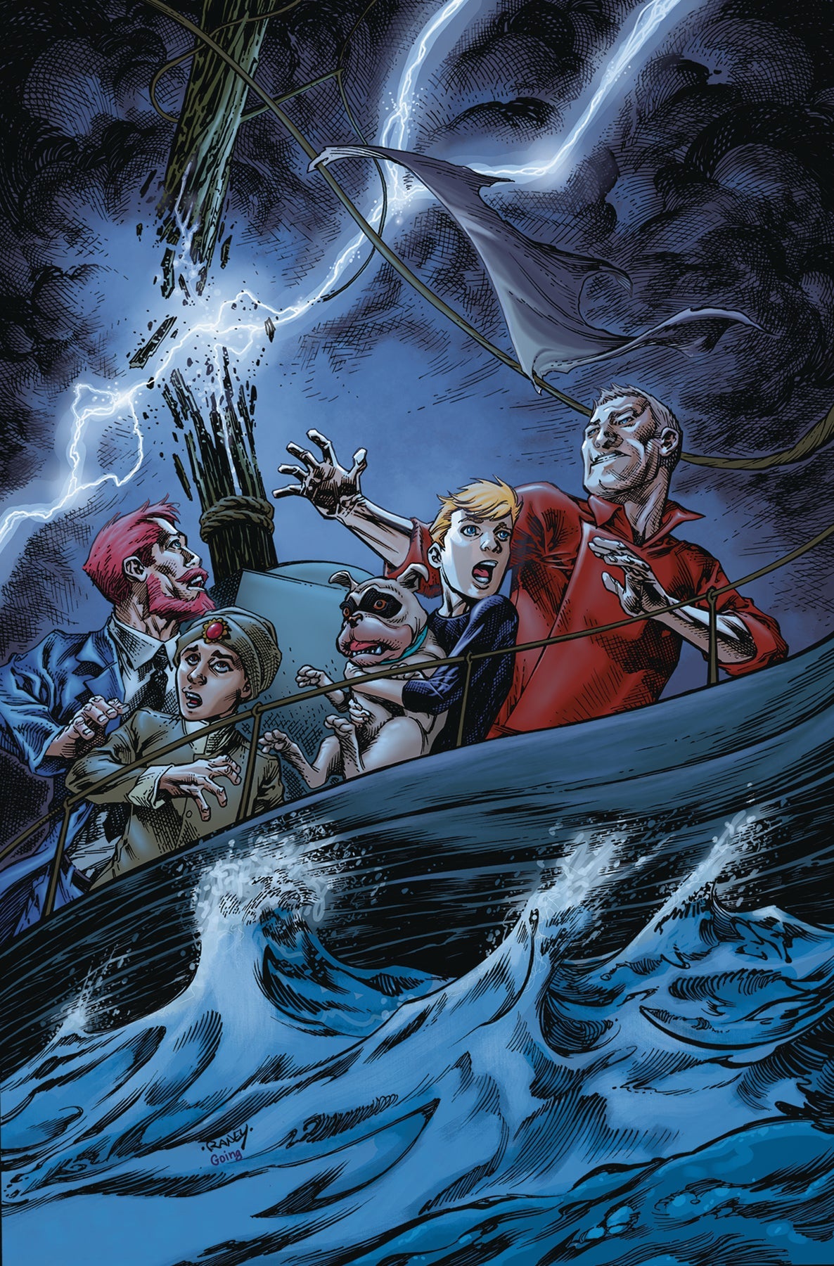 Jonny Quest #1 Y 1:90 Tom Raney Virgin Variant (08/14/2024) Dynamite