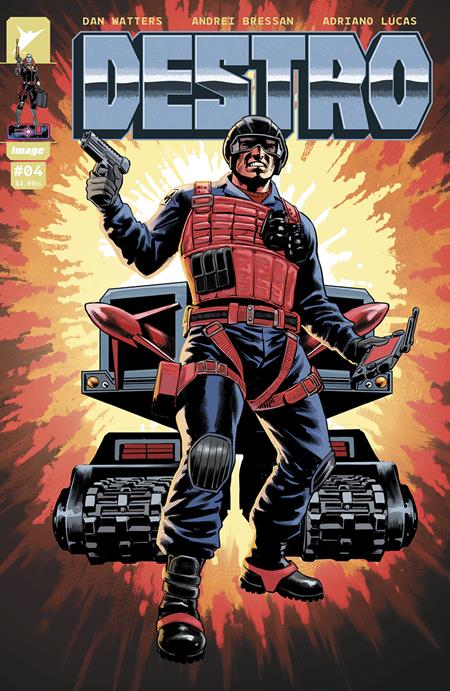 Destro #4 (Of 5) D 1:25 Travis Moore Variant Gi Joe (09/18/2024) Image