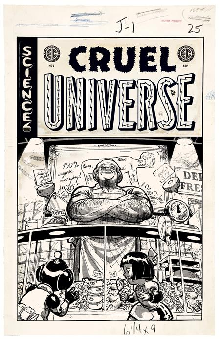 Ec Cruel Universe #2 (Of 5) D 1:20 Riley Rossmo Artist Edition Variant (09/04/2024) Oni
