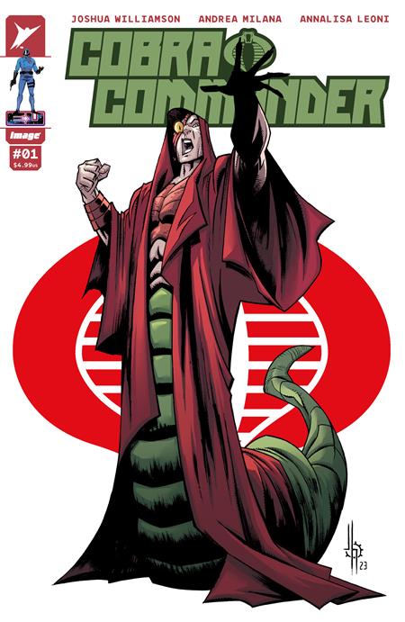 Cobra Commander #1 (Of 5) 2nd Print B Jason Howard Variant GI Joe (02/21/2024) Image