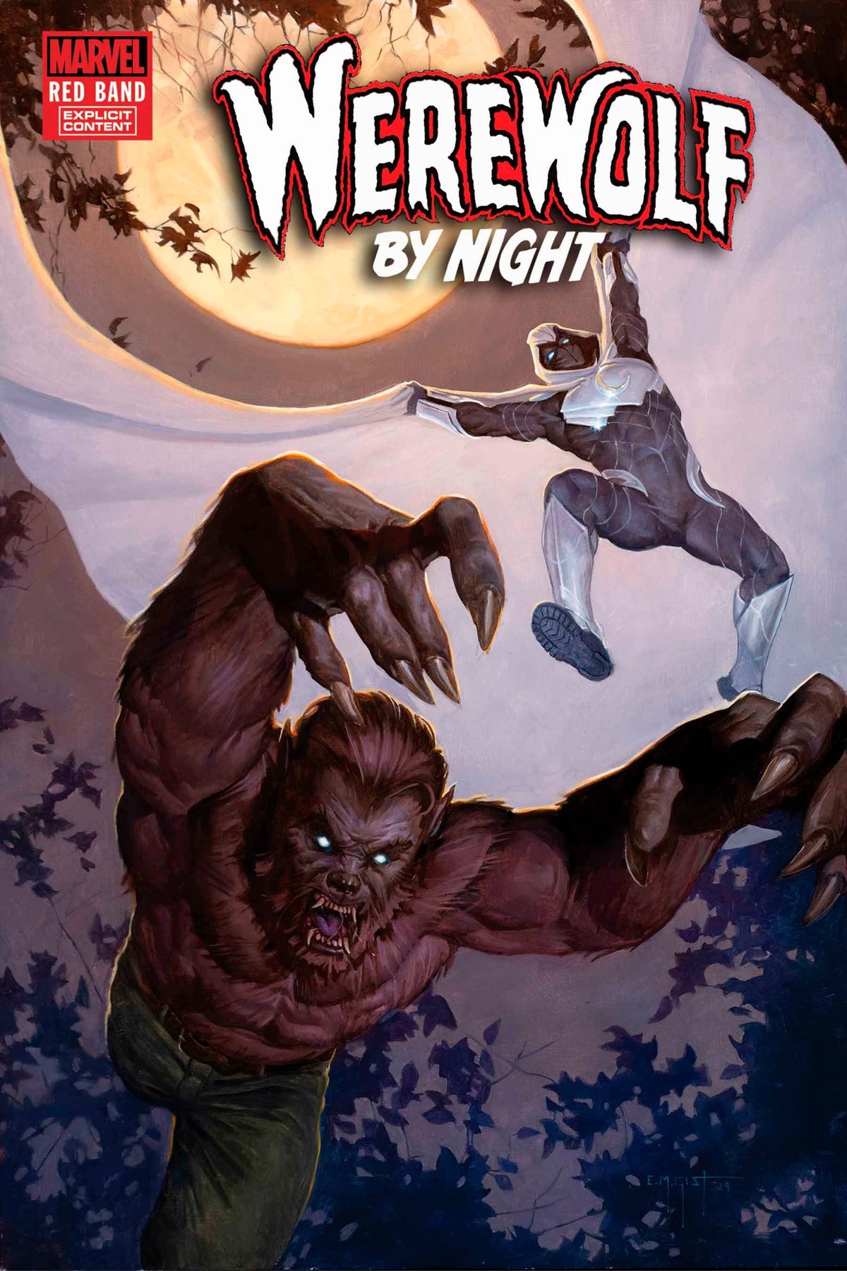 Werewolf By Night Red Band #3 A EM Gist Jason Loo [Polybagged] (10/23/2024) Marvel