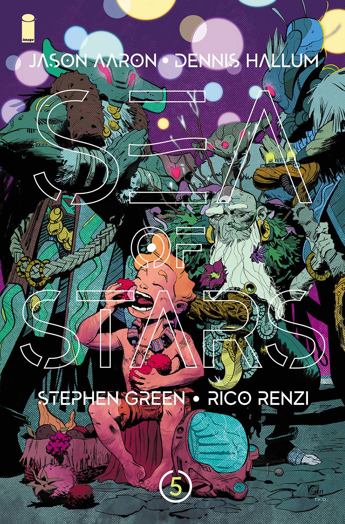 SEA OF STARS #5 Image 2019 NM+ 9.6 Jason Aaron Stephen Green