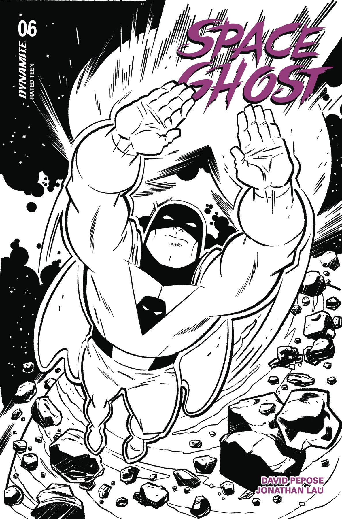 Space Ghost #6 I 1:20 Anthony Marques & Bone Line Art Variant (10/09/2024) Dynamite