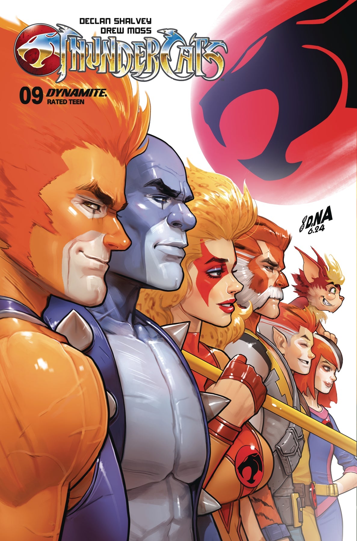 Thundercats #9 K 1:10 David Nakayama Foil Variant (10/30/2024) Dynamite