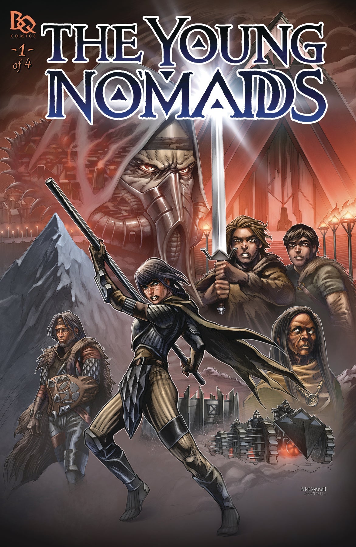Young Nomadds #1 (Of 4) A Mcconnell & Colwell (10/09/2024) Battle Quest