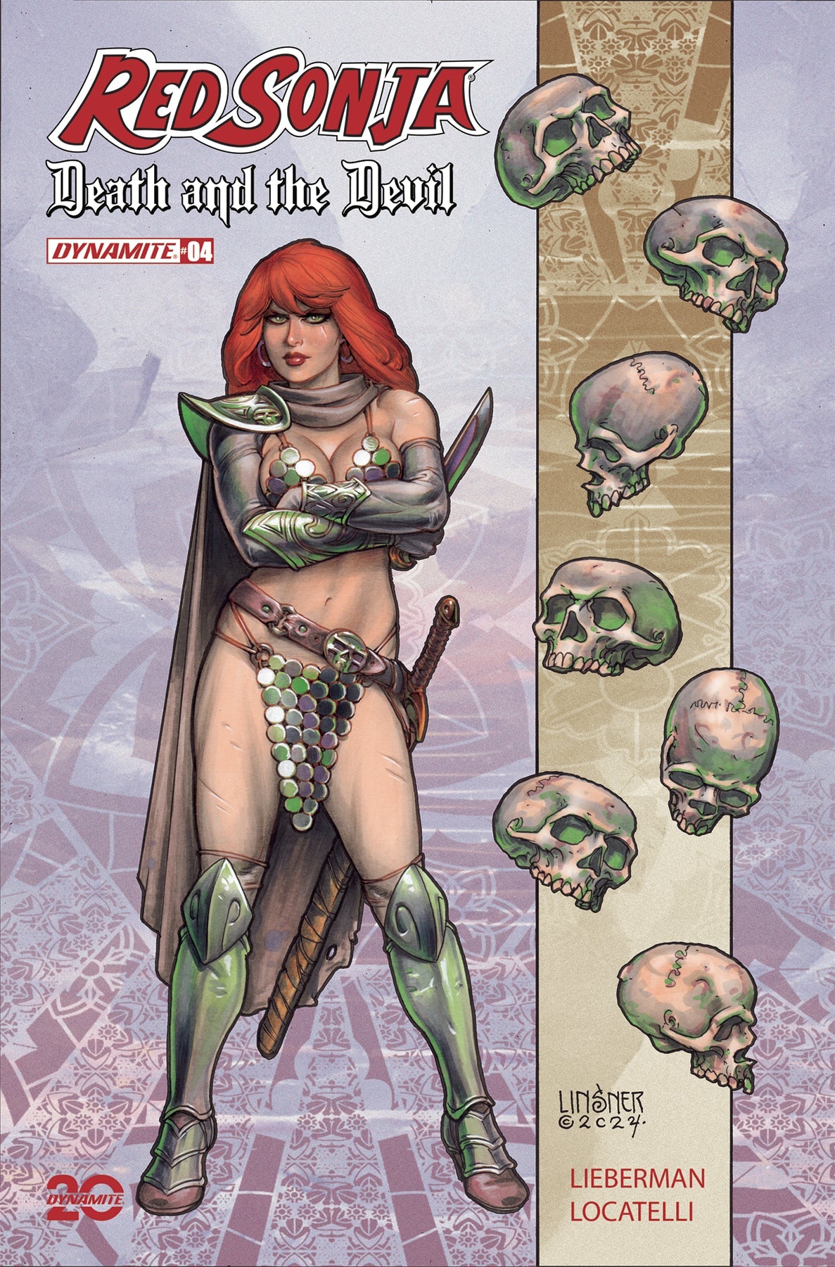 Red Sonja Death And The Devil #4 A Joseph Michael Linsner (12/04/2024) Dynamite