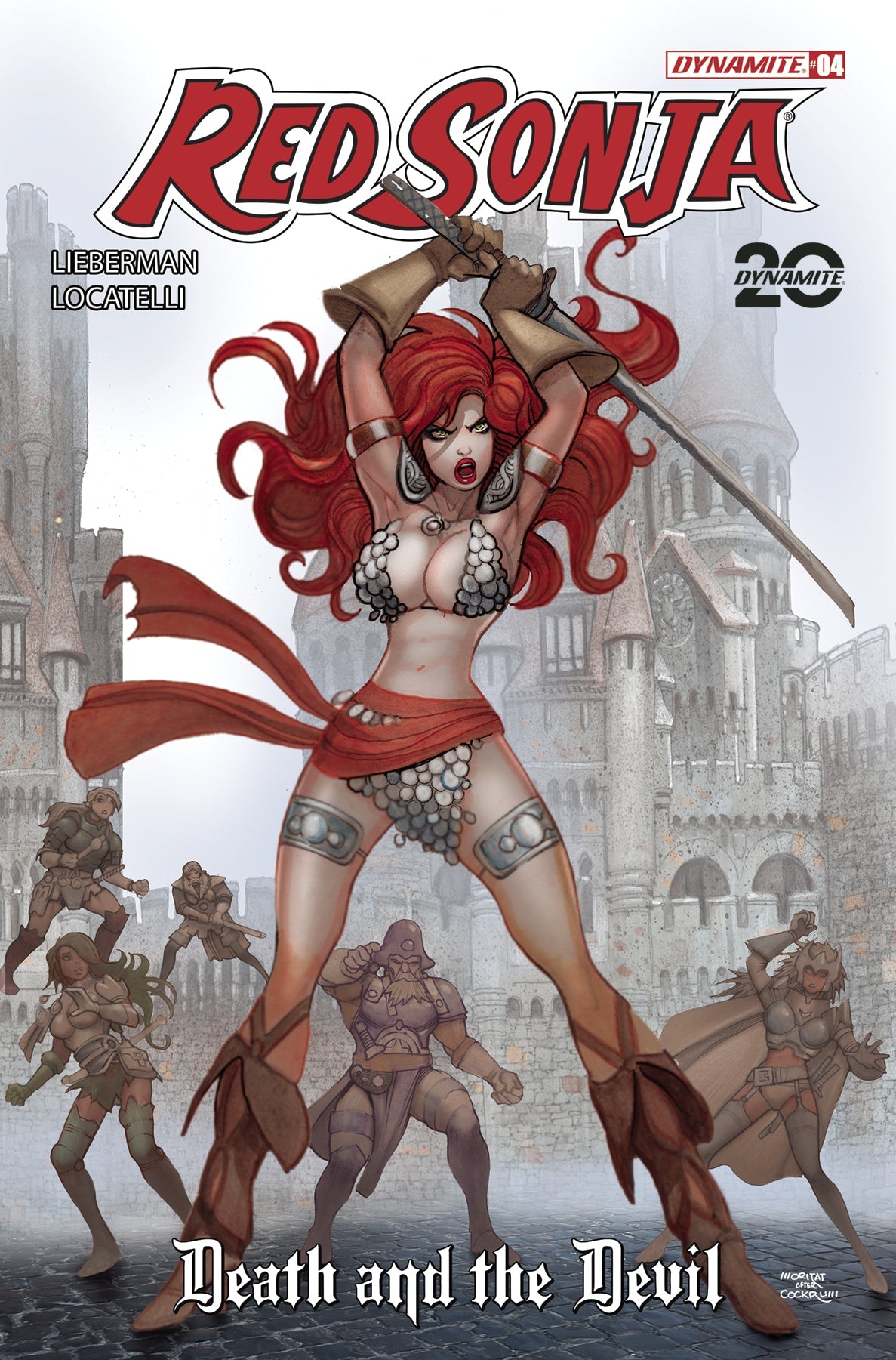 Red Sonja Death And The Devil #4 C Moritat Variant (12/04/2024) Dynamite