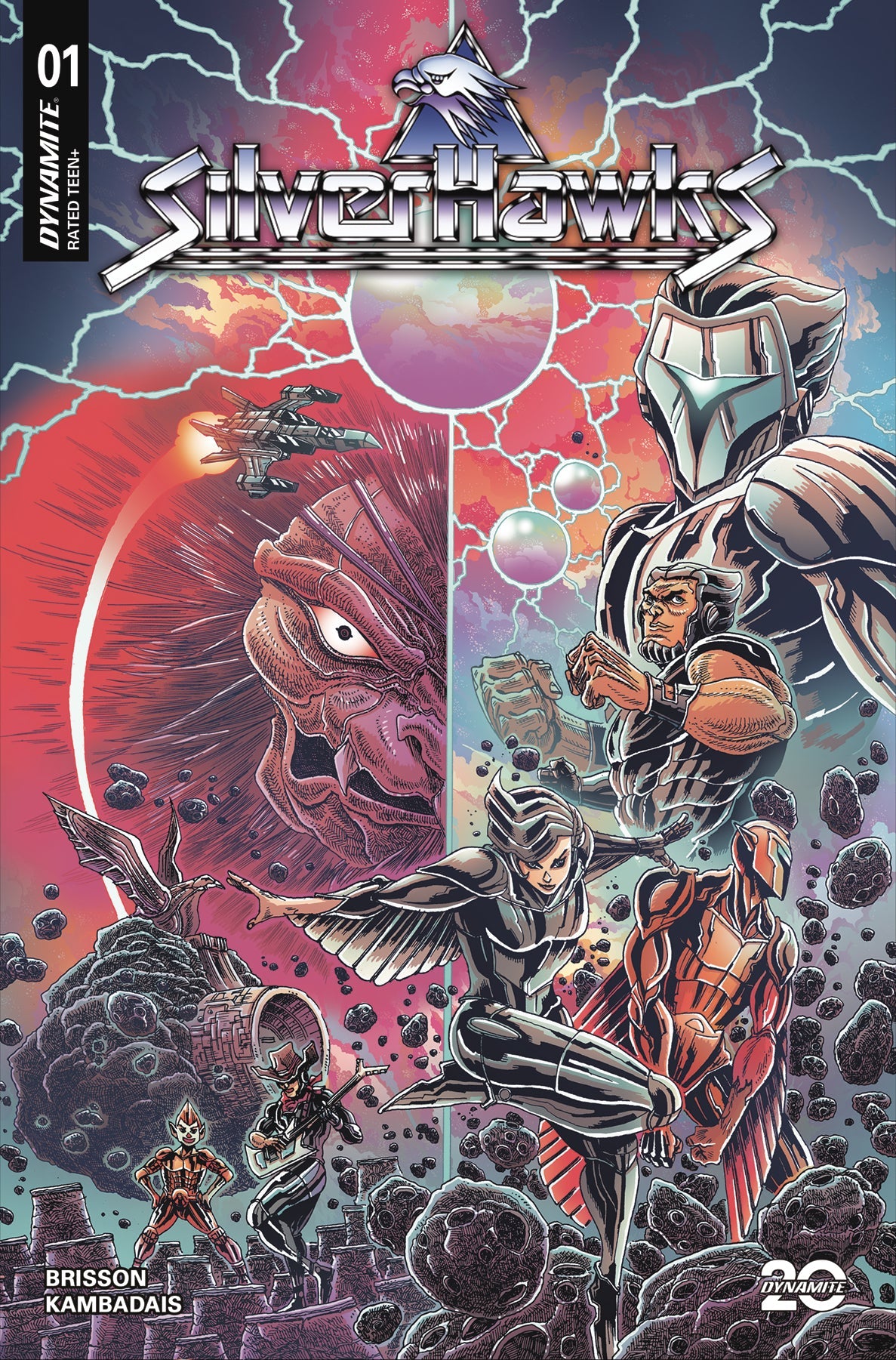 Silverhawks #1 S 1:10 James Stokoe Foil Variant (01/29/2025) Dynamite
