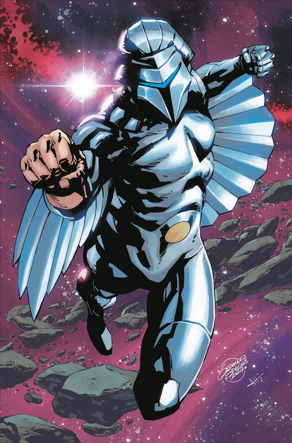 Silverhawks #1 Zb 1:30 Geradlo Borges Virgin Variant (01/29/2025) Dynamite