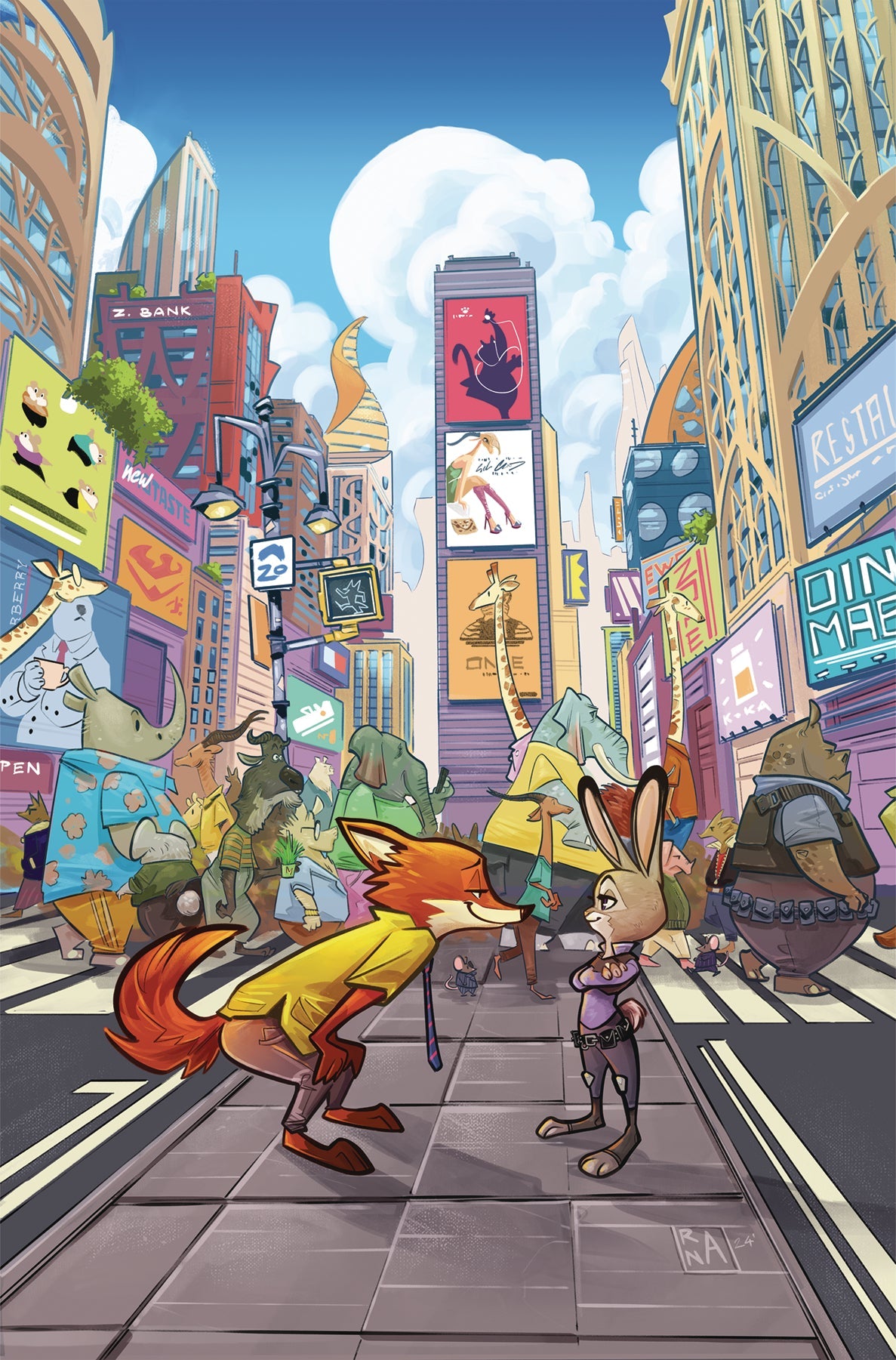 Zootopia #1 N 1:15 Alessandro Ranaldi Foil Virgin Variant (01/08/2025) Dynamite