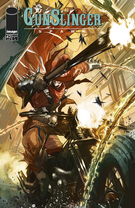 Gunslinger Spawn #42 B Don Aguillo Variant (04/23/2025) Image