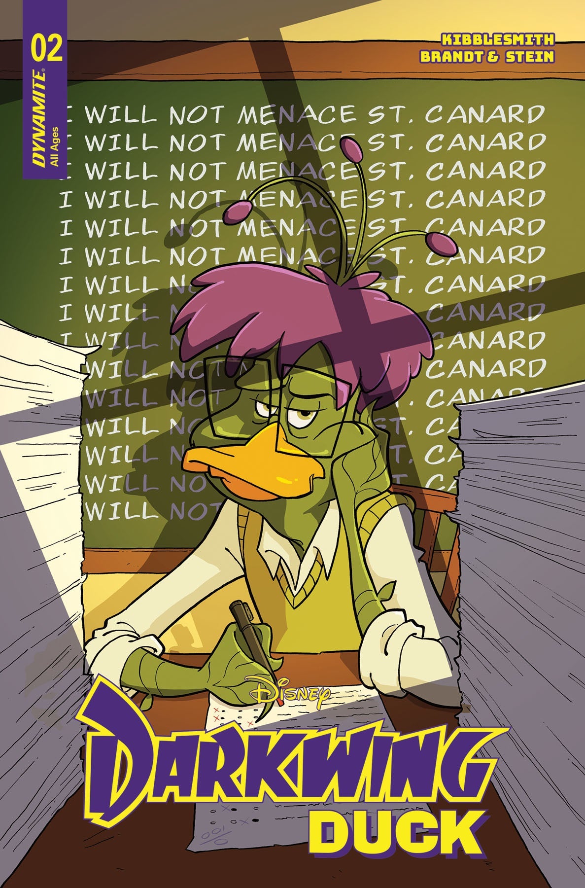 Darkwing Duck #2 C Ted Brandt & Stein Variant (03/26/2025) Dynamite
