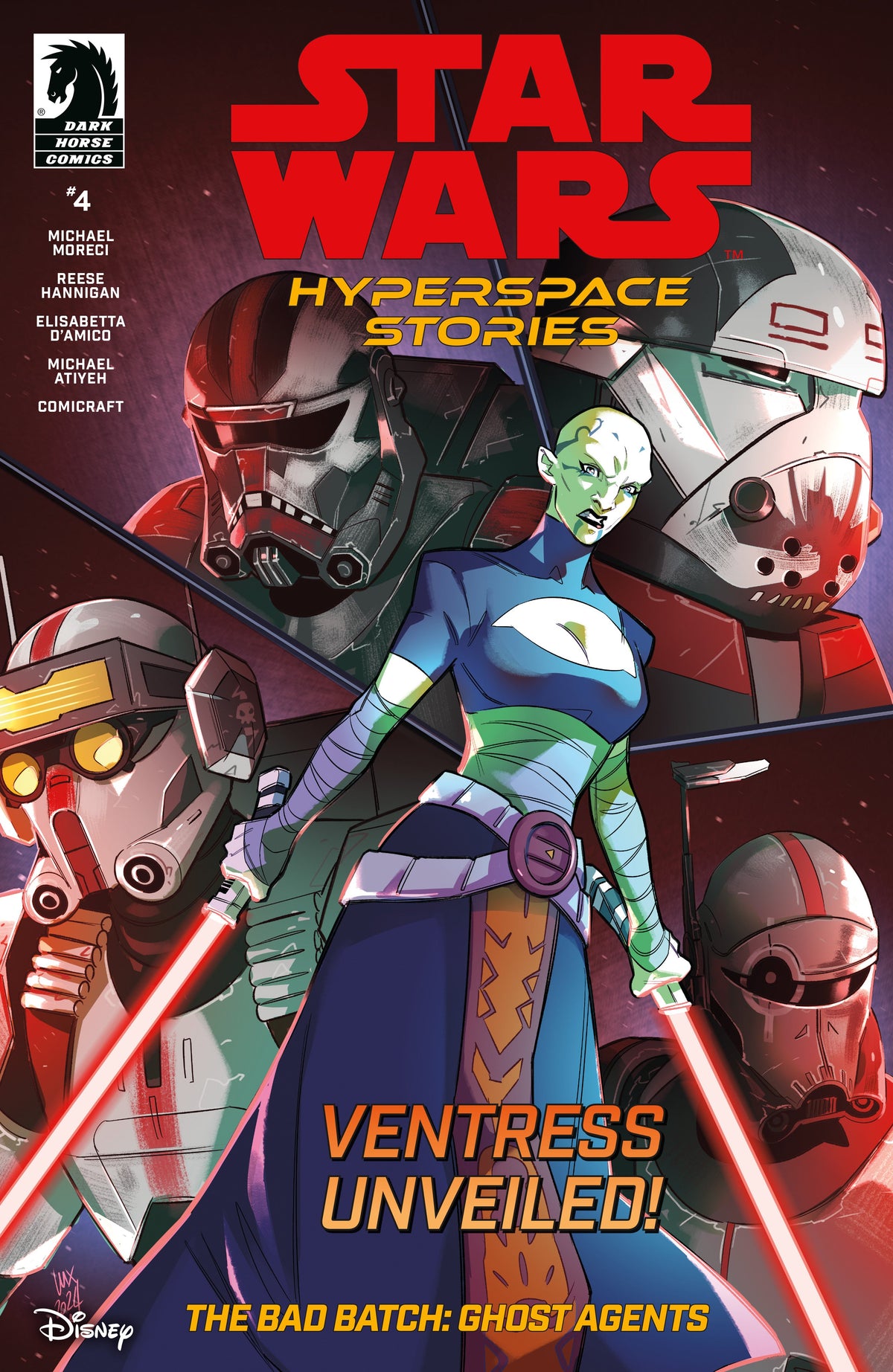 Star Wars Hyperspace Stories The Bad Batch Ghost Agents #4 A Valeria Favoccia (06/11/2025) Dark Horse