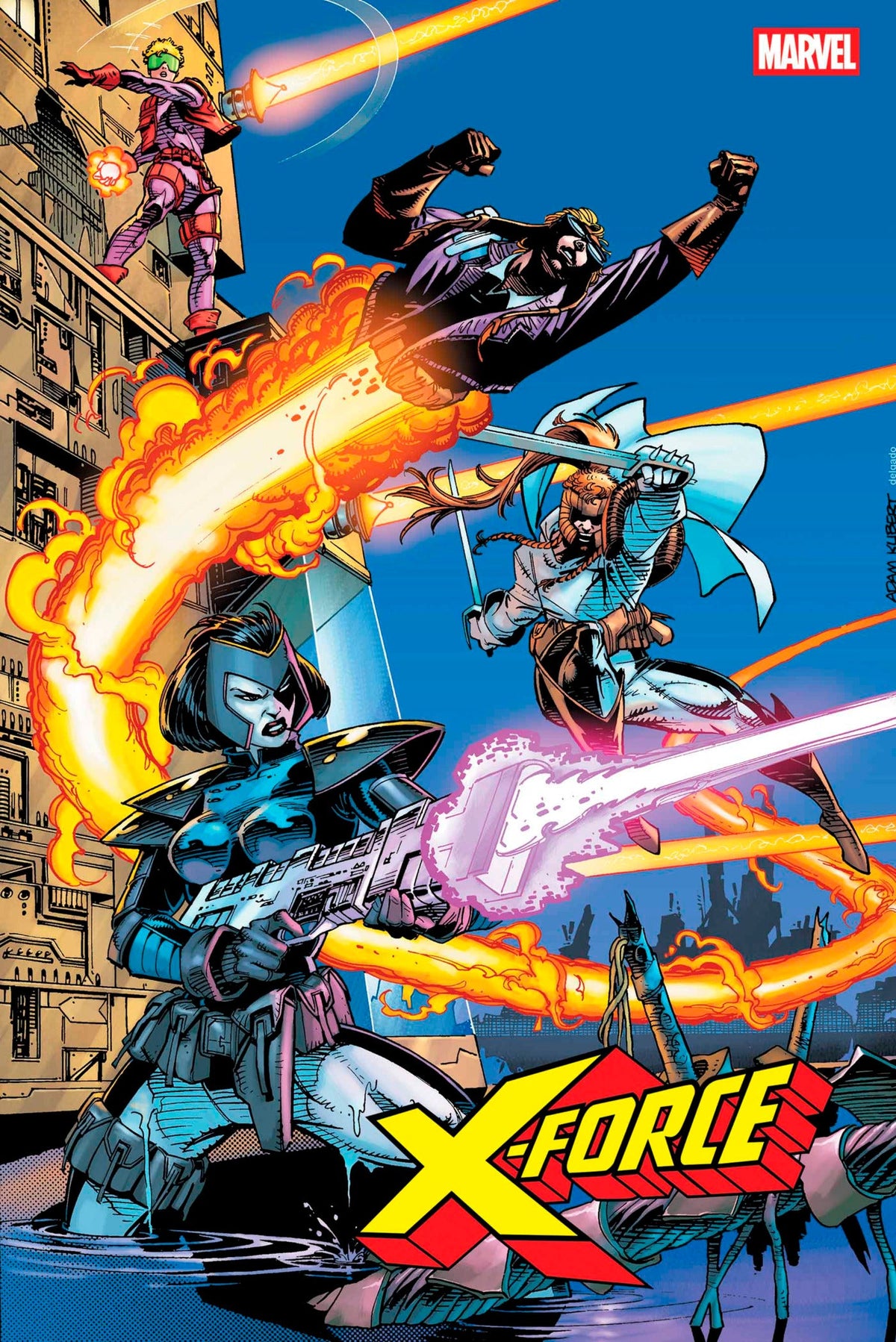 X-Force #10 C 1:50 Adam Kubert Hidden Gem Variant (04/23/2025) Marvel