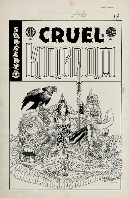 Ec Cruel Kingdom #4 D 1:20 Pollina B&W Ed Variant (04/02/2025) Oni
