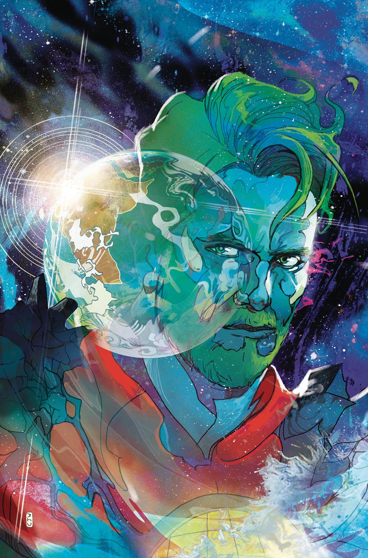 Captain Planet #1 P 1:25 Christian Ward  Virgin Variant (05/07/2025) Dynamite