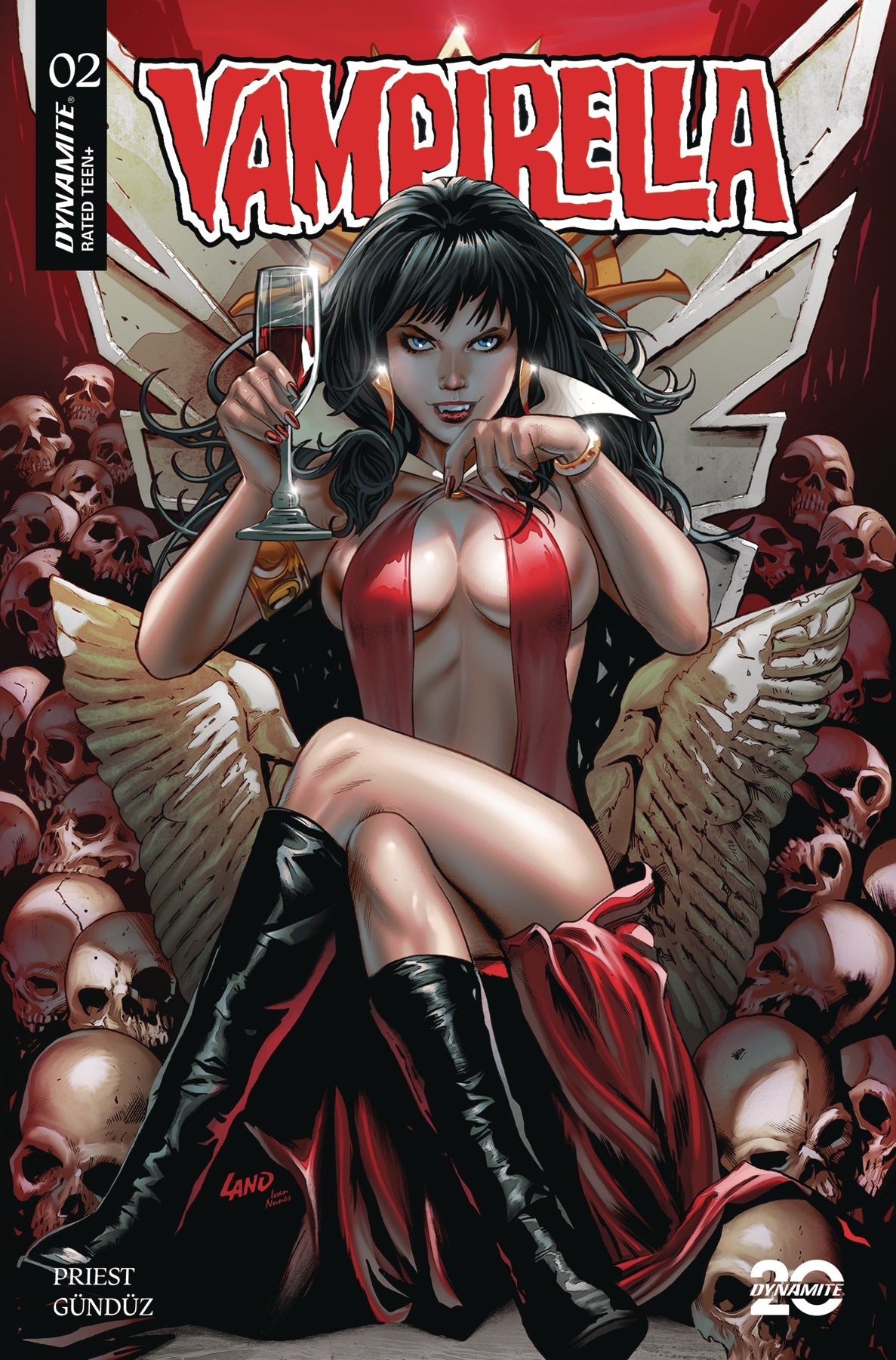 Vampirella (2025) #2 B Greg Land Variant (05/28/2025) Dynamite