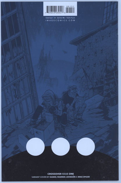 Crossover 1 Image 2020 NM 1:10 Variant Signed Daniel Warren Johnson