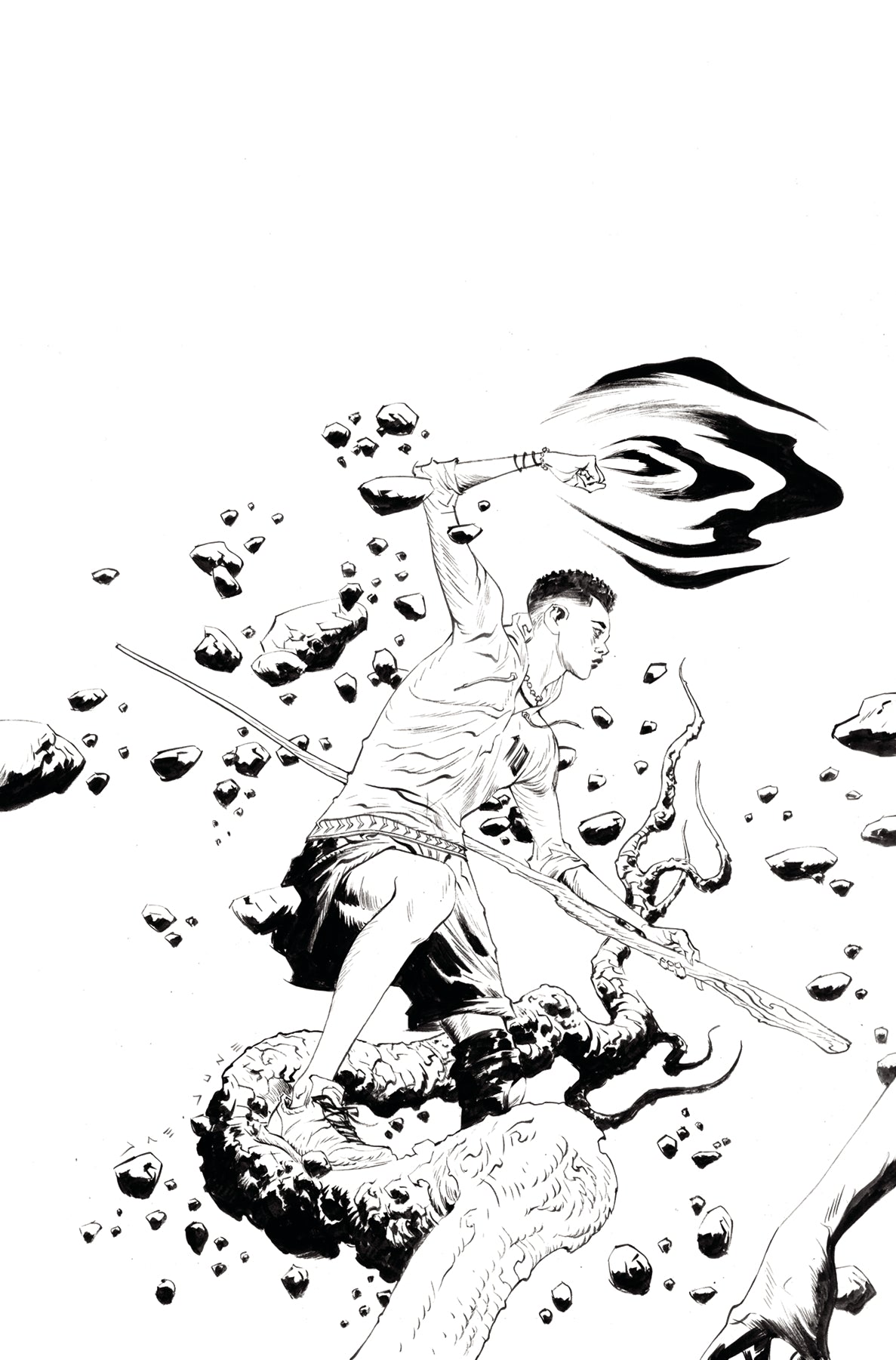 Captain Planet #2 I 1:15 Jae Lee Line Art Virgin (07/23/2025) Dynamite