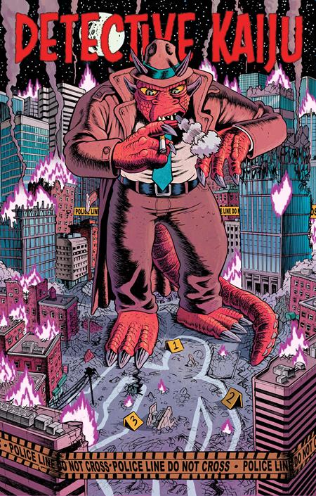 Detective Kaiju #1 (Of 4) B Jake Smith Variant (05/14/2025) Massive