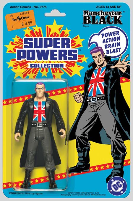Superman Action Comics #775 Facsimile Edition C Jason Geyer Manchest Black Super Powers Variant (06/04/2025) Dc