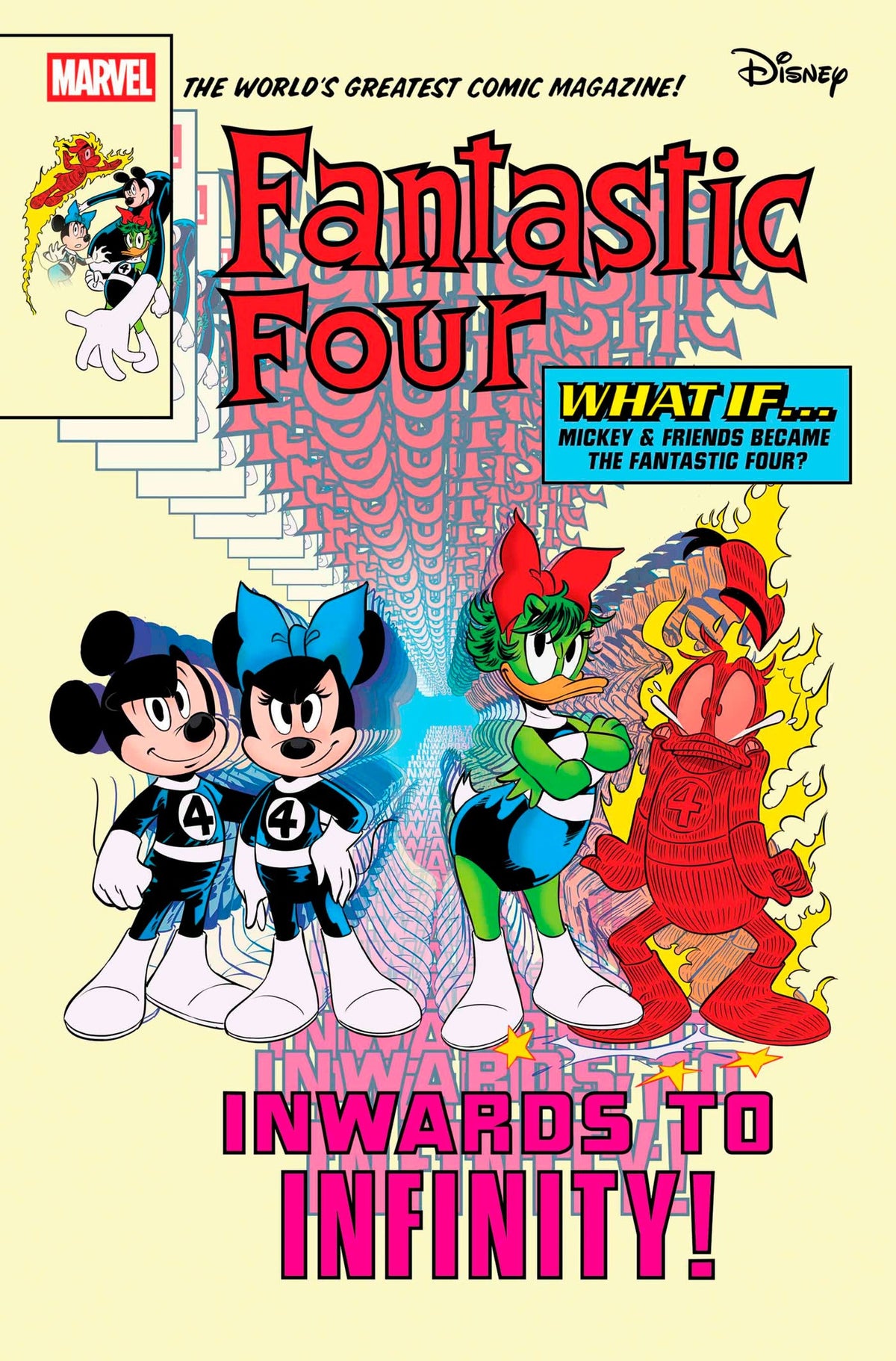 Fantastic Four #33 D Giulia Lomurno Disney What If? Fantastic Four Homage Variant [Doom] (06/25/2025) Marvel