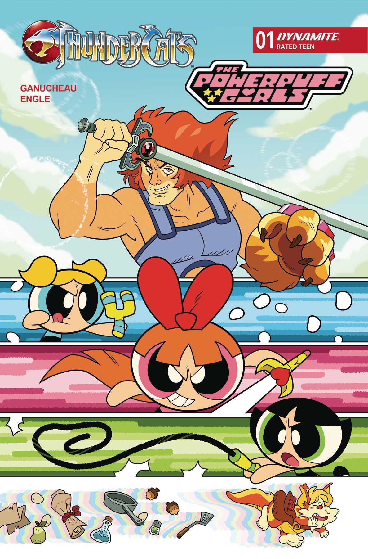 Thundercats Powerpuff Girls #1 B Coleman Engle (07/23/2025) Dynamite