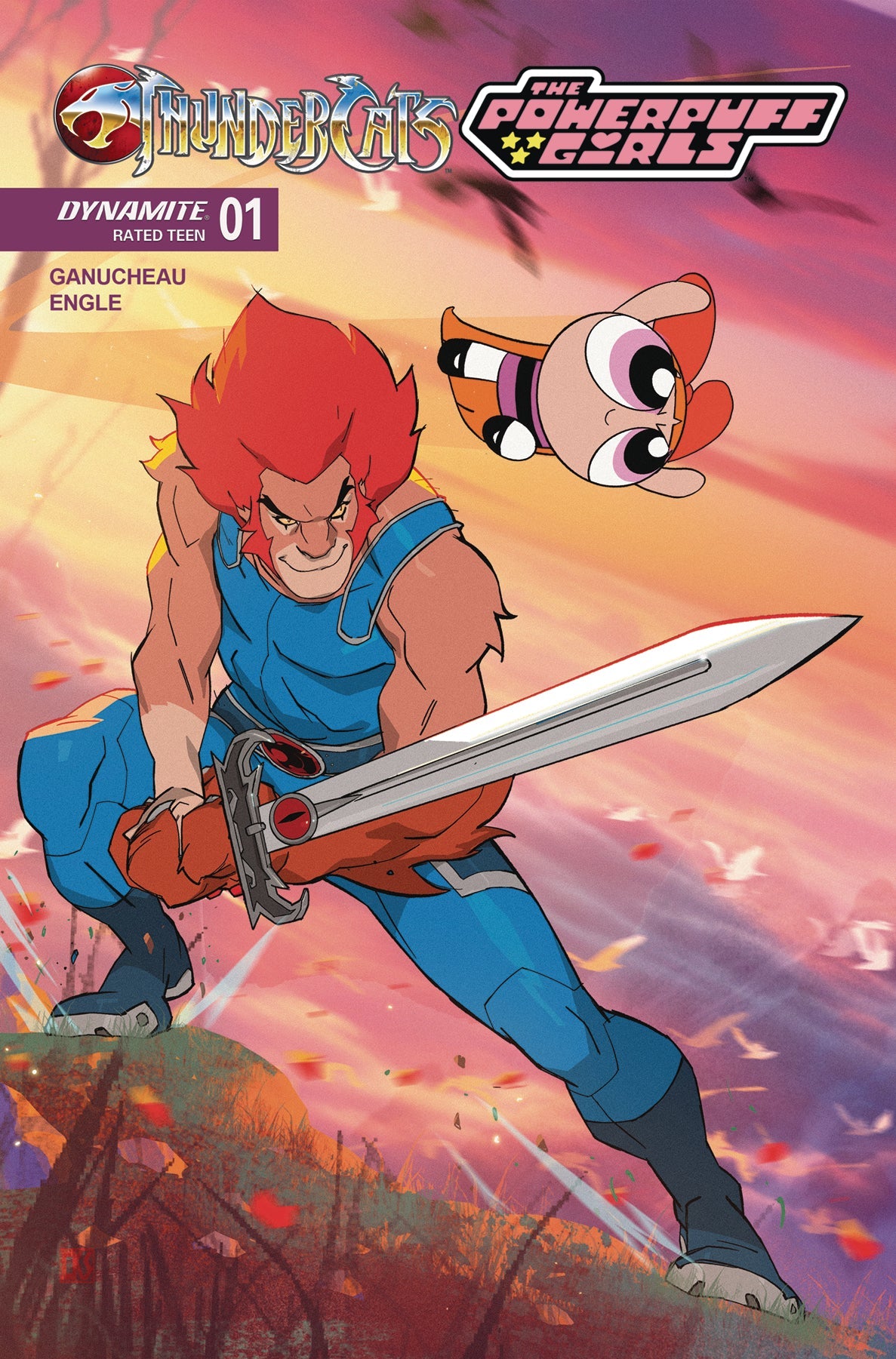 Thundercats Powerpuff Girls #1 C Coran Kizer Stone (07/23/2025) Dynamite