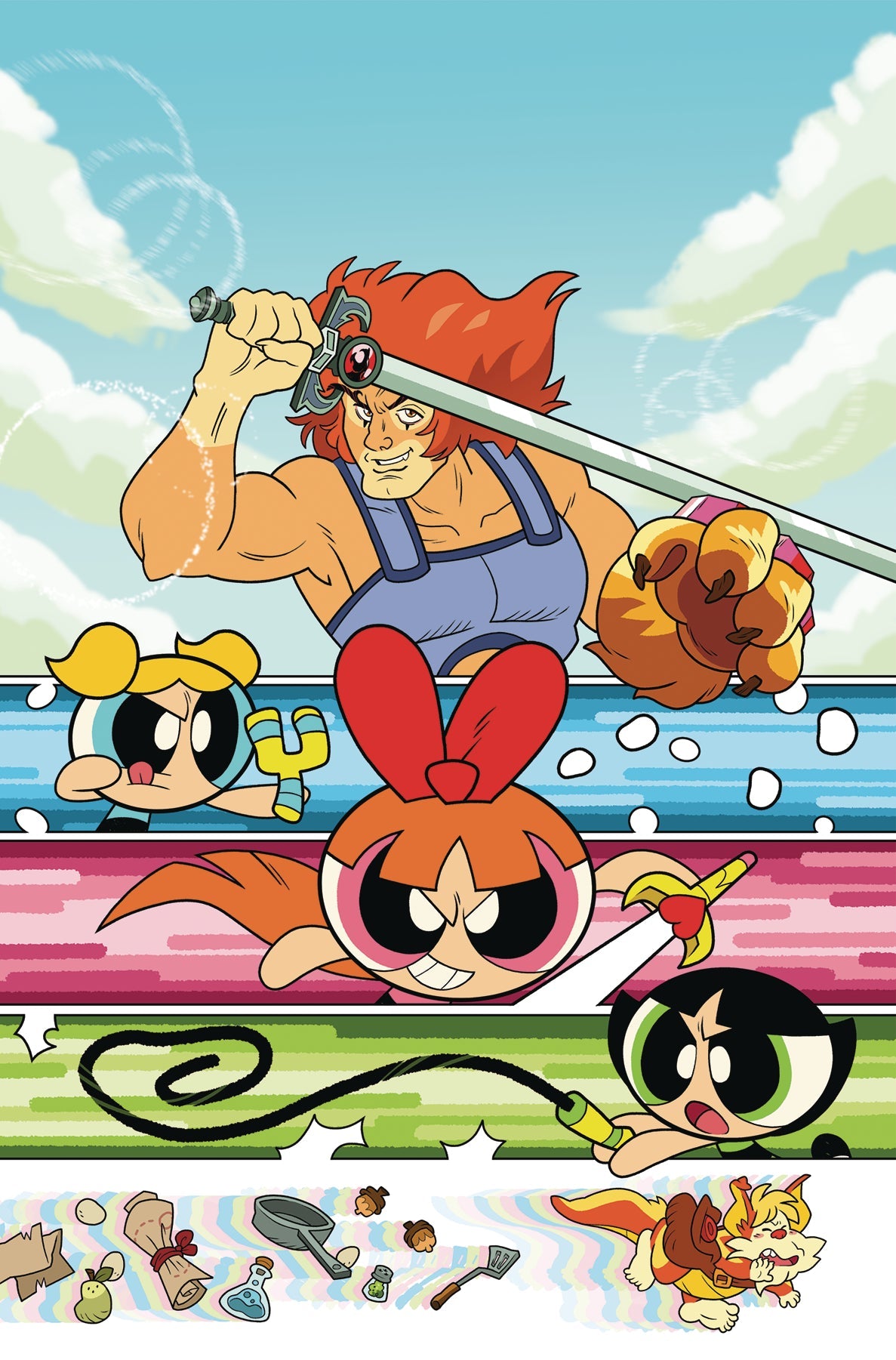 Thundercats Powerpuff Girls #1 K 1:20 Coleman Engle Virgin (07/23/2025) Dynamite