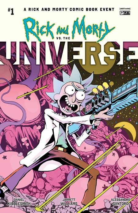 Rick And Morty Vs The Universe #1 (Of 4) E 1:10 Flops Interlocking Variant (07/09/2025) Oni