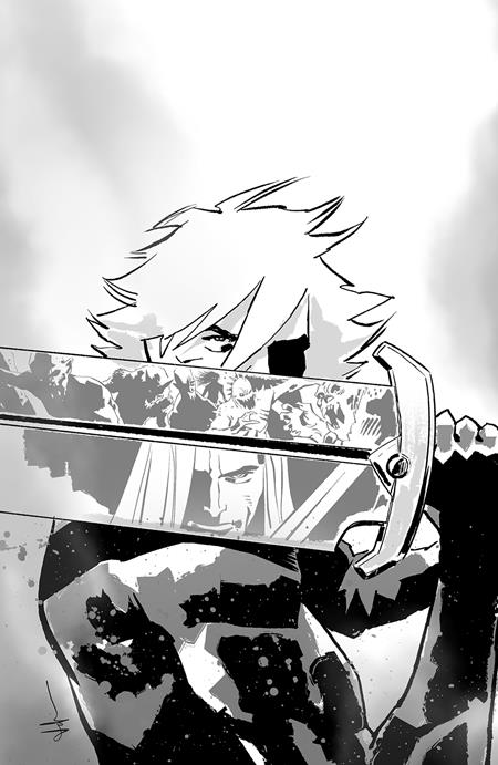Lost Fantasy #4 C 1:15 Luca Casalanguida B&W Virgin Variant (08/27/2025) Image
