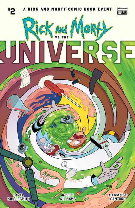 Rick And Morty Vs The Universe #2 (Of 4) A Dave Bardin (08/13/2025) Oni