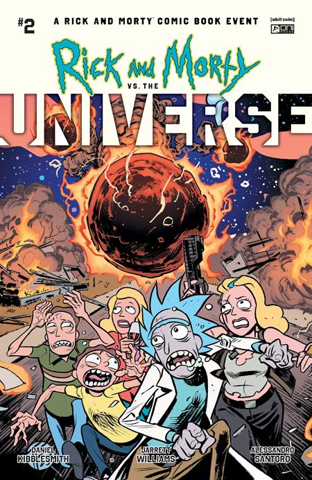 Rick And Morty Vs The Universe #2 (Of 4) D 1:20 Tom Fowler Event Variant (08/13/2025) Oni
