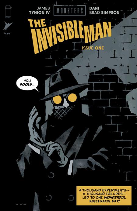 Universal Monsters The Invisible Man #1 (Of 4) C 1:10 David Aja Variant (08/27/2025) Image