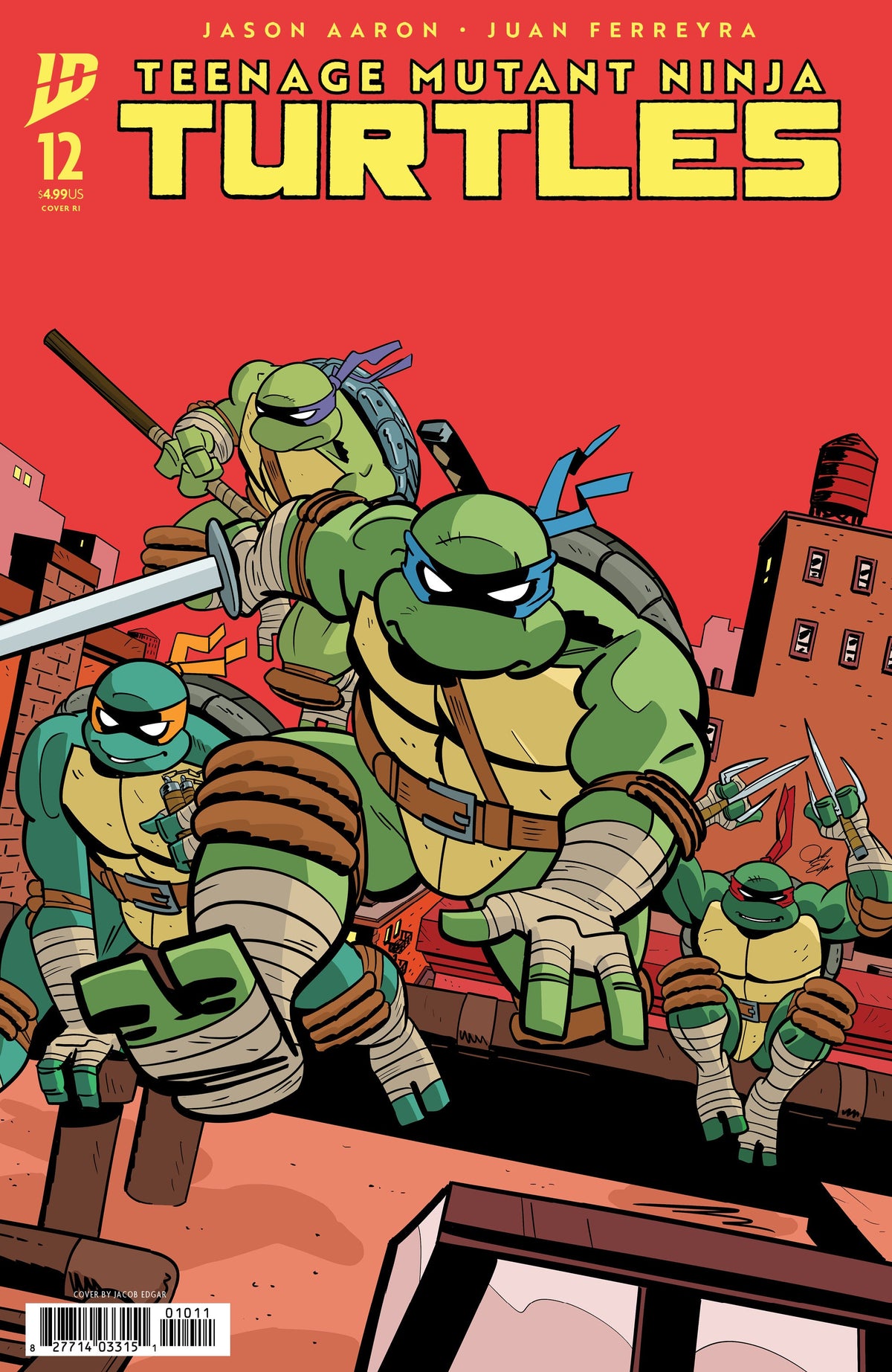 Teenage Mutant Ninja Turtles #12 G 1:25 Jacob Edgar (10/08/2025) Idw