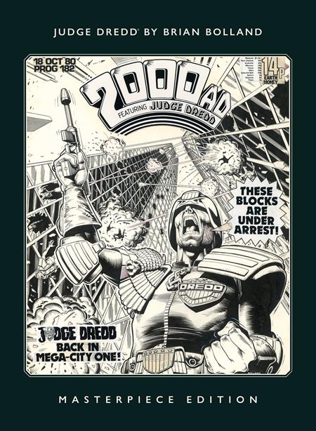Judge Dredd Tp Brian Bolland Masterpiece Edition (10/01/2025) Rebellion