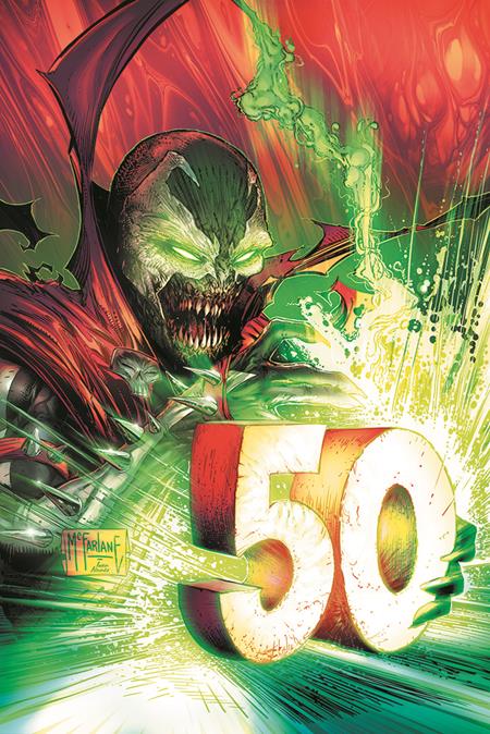 King Spawn #50 E 1:100 Todd Mcfarlane Virgin Variant (10/22/2025) Image