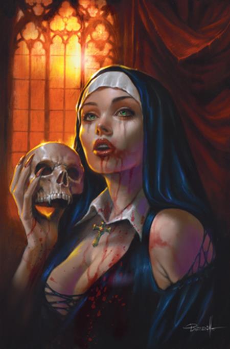 Vampirella #8 M 1:20 Lucio Parrillo Virgin Variant (12/17/2025) Dynamite